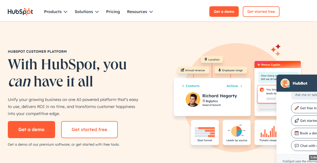 HubSpot (CRM & Marketing Automation)