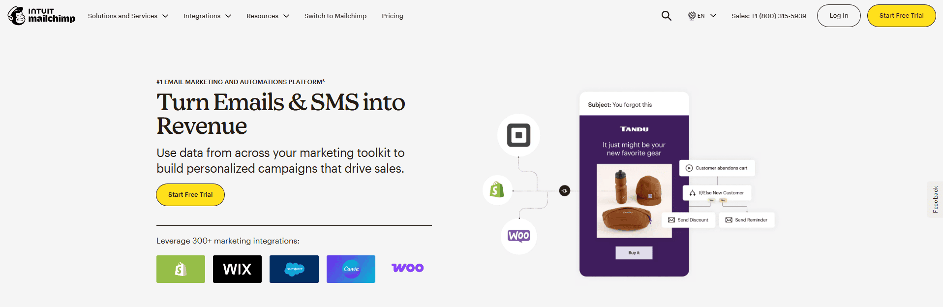 Mailchimp (Email & SMS Marketing)
